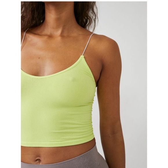 FREE PEOPLE Skinny Strap Brami in color Tonic - Picture 4 of 11